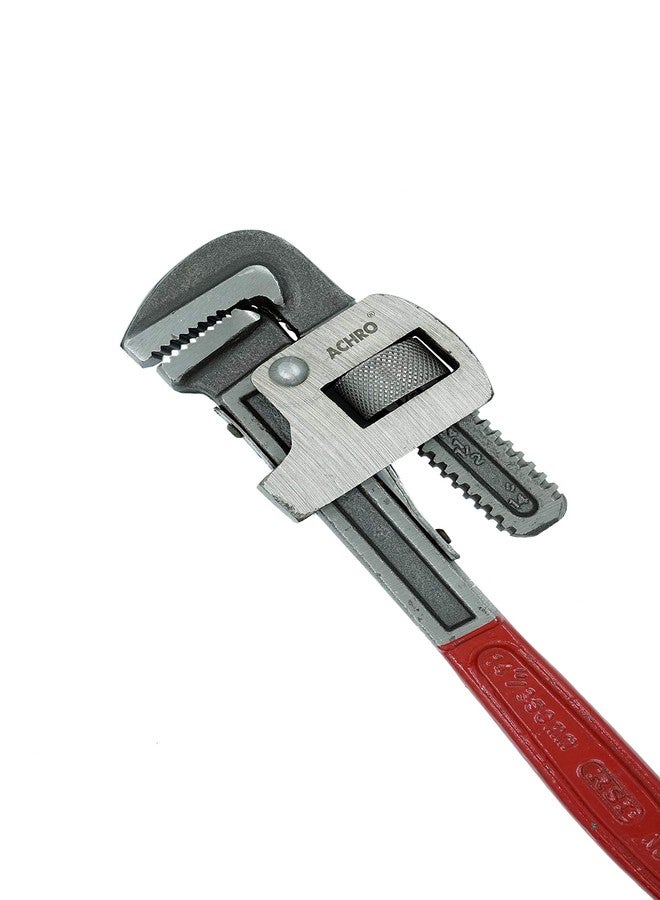 ACHRO Open End Combo Kit of 14 Inch Pipe Wrench and 12 Inch Adjustable Wrench (Large) - Image 4
